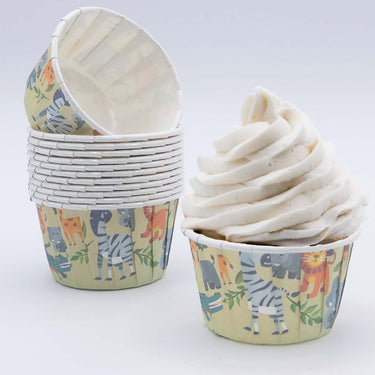 Cápsula Cupcake Animais da Selva - JustAddLove
